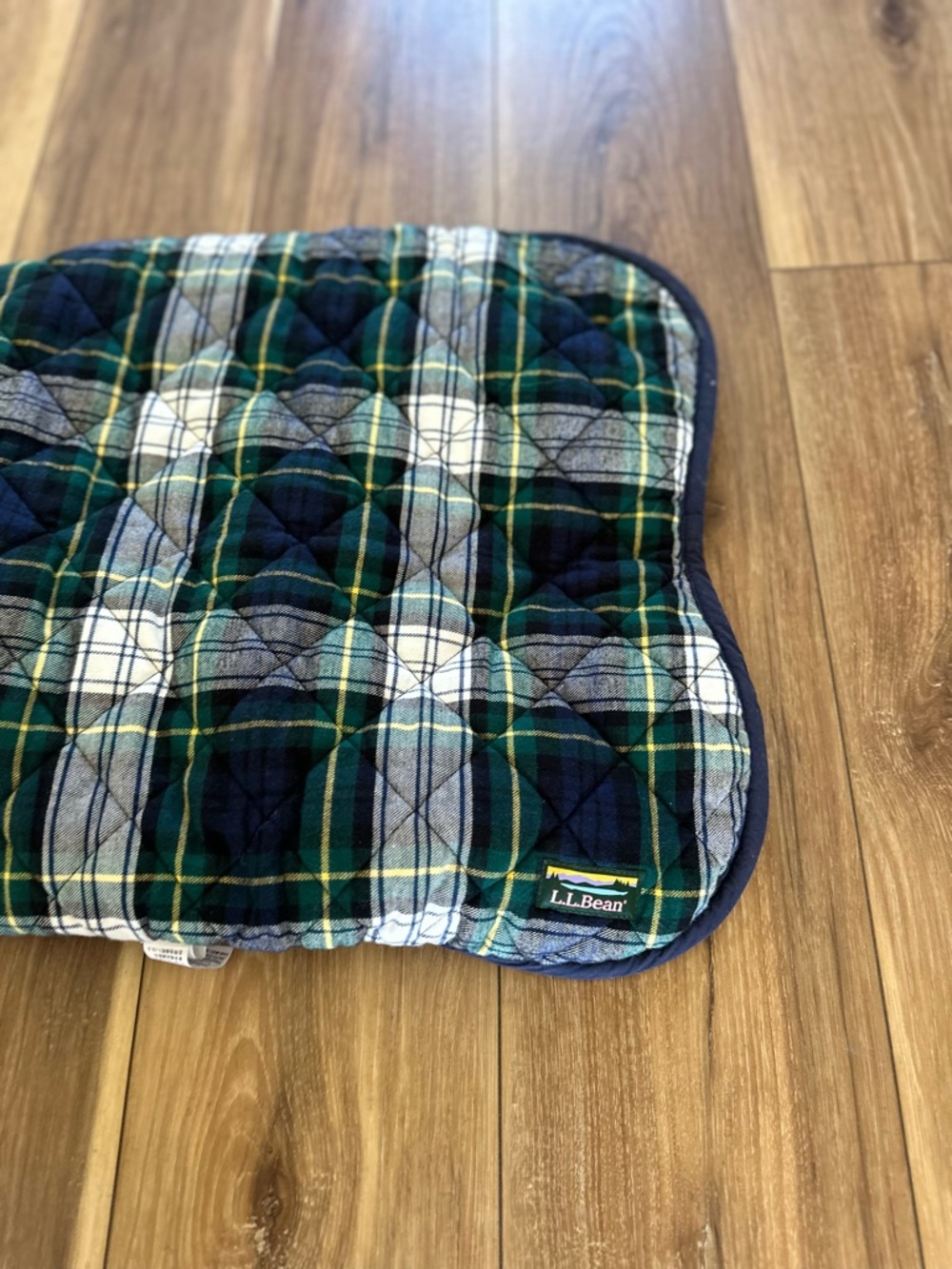 L.L. Bean quilted Plaid Dog Coat size XL - Picture 4 of 6